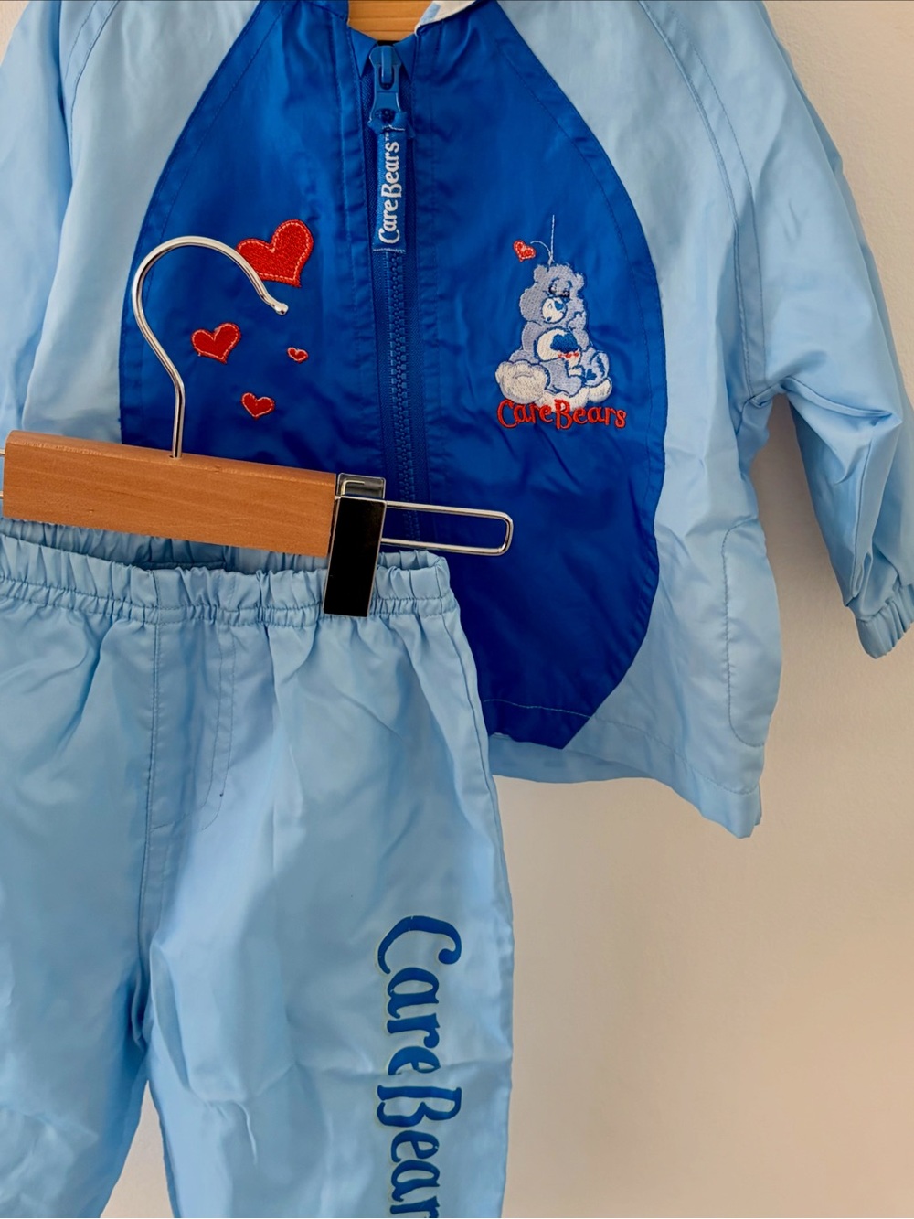 Care Bears Blue Light Blue Windbreaker Set